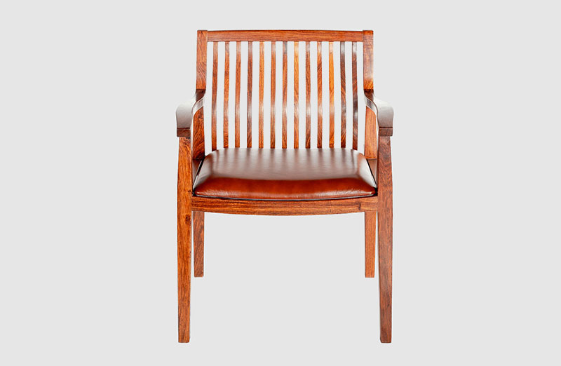 淮北中式实木大方椅家具效果图