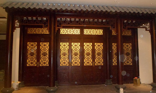 淮北传统仿古门窗浮雕技术制作方法